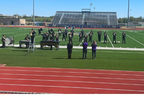 Mart Panther Band Scores a 2 at Contest