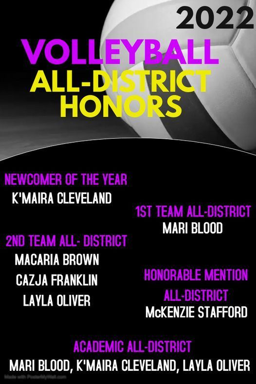Volleyball All-District Honors