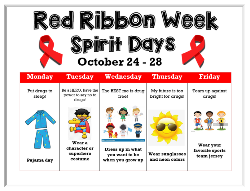 Mart ISD Celebrates Red Ribbon Week | Mart ISD